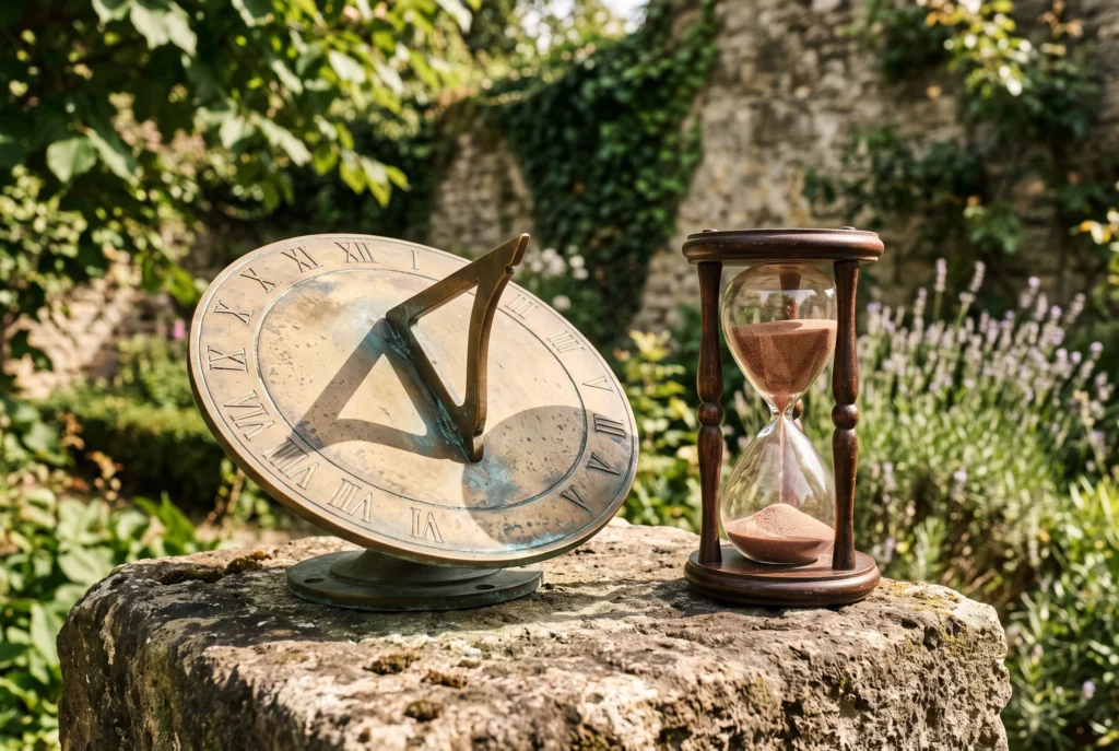 Como as pessoas marcavam as horas antes dos relógios mecânicos?