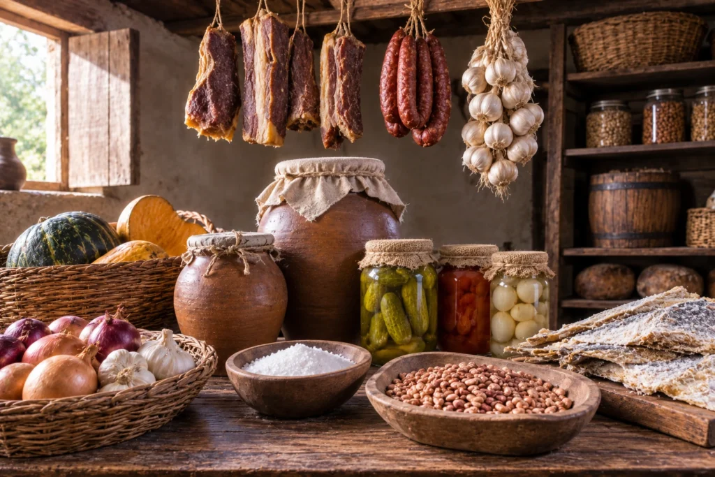 Como eram armazenados alimentos antes da geladeira?