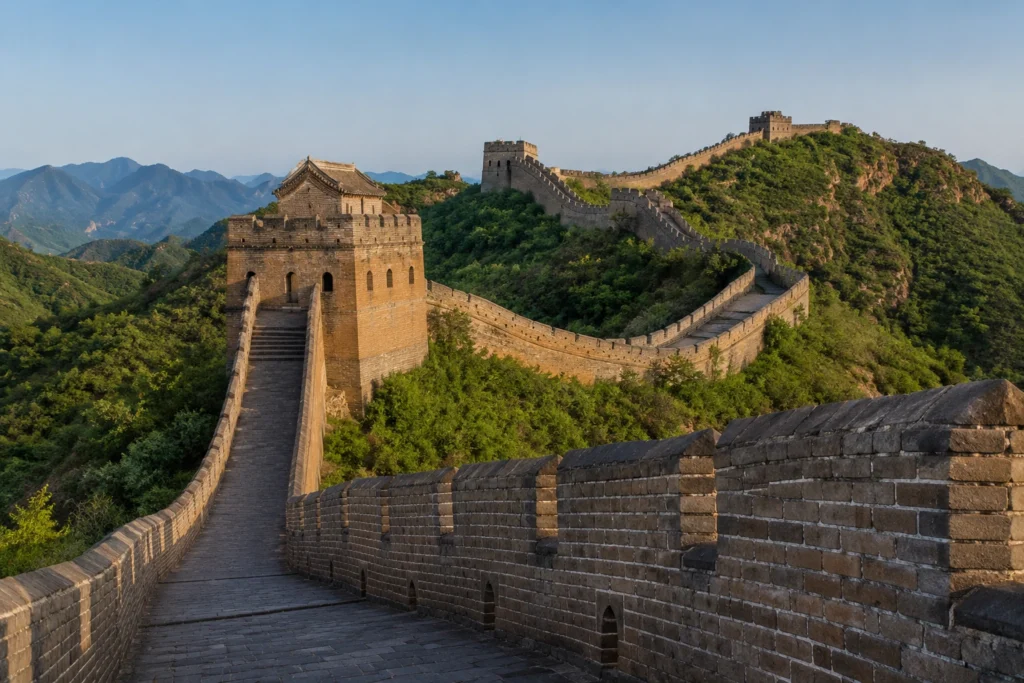 Como ocorreu a construção da Muralha da China ao longo das dinastias