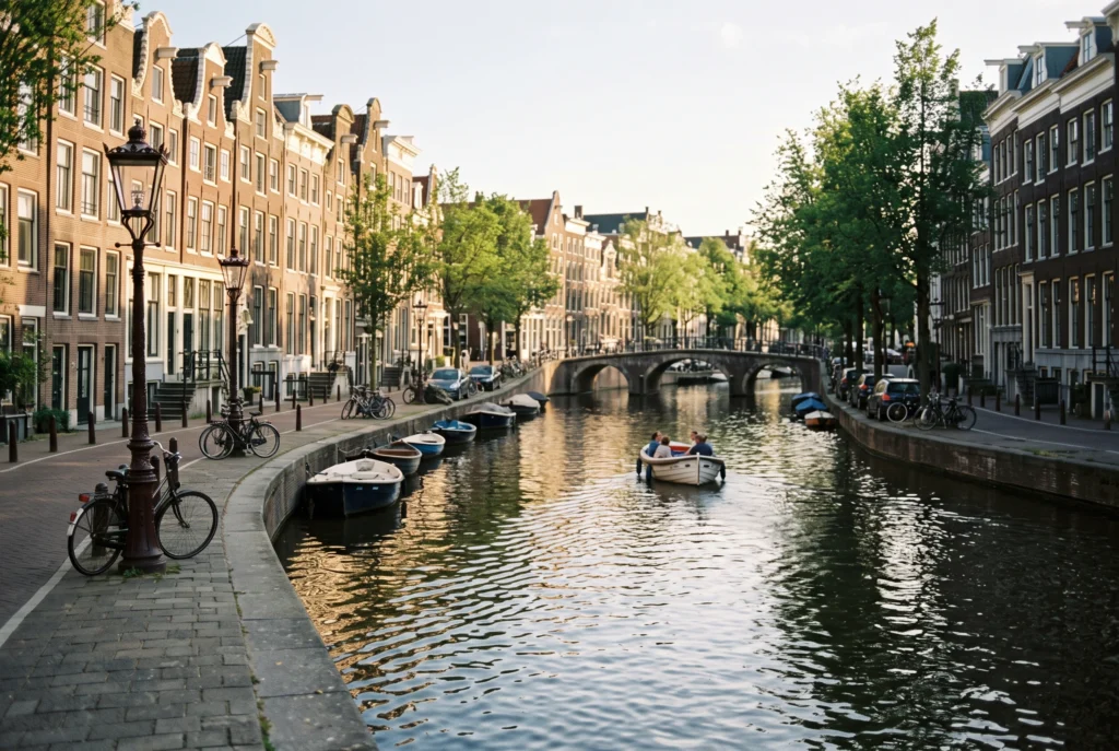 Como os canais de Amsterdã ajudaram a moldar a cidade que existe hoje?