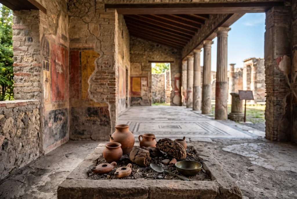 Como Pompeia preservou tantos detalhes da vida cotidiana