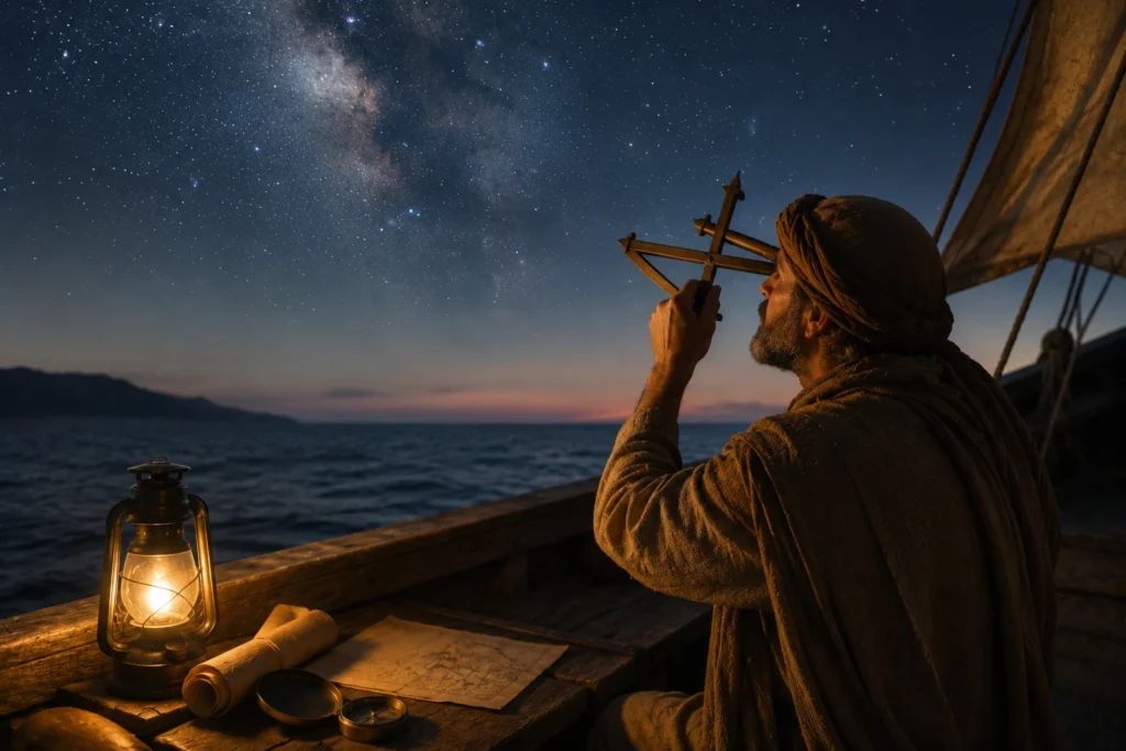 Como viajantes se orientavam antes de mapas detalhados e GPS?