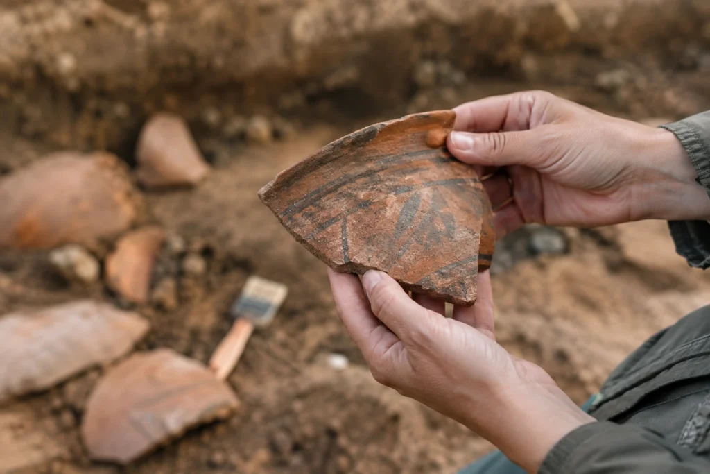 Por que a cerâmica quebrada é valiosa na arqueologia