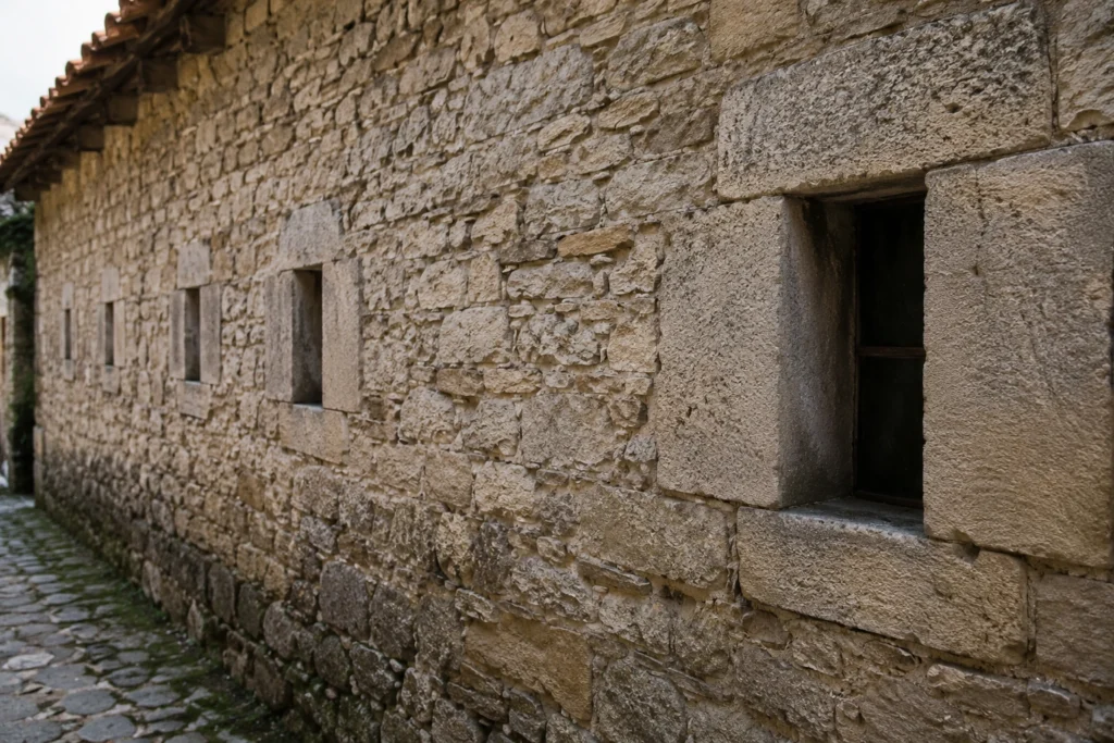 Por que algumas casas antigas tinham janelas muito pequenas