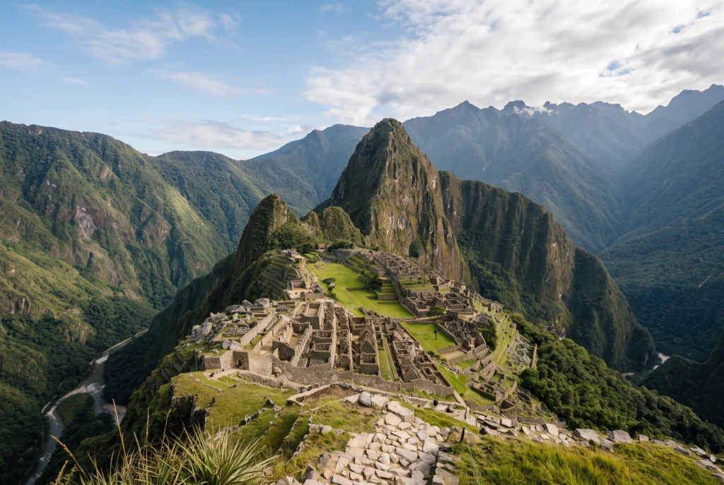 Por que Machu Picchu foi construído em um lugar tão elevado?