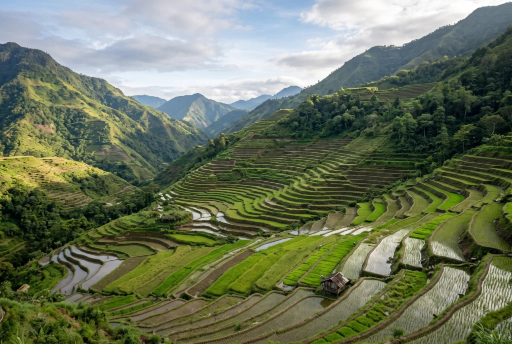 Terraços de arroz das Filipinas: história e engenharia